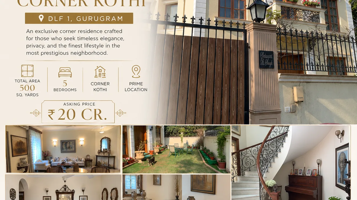 Ultra Luxury Corner Kothi in DLF Phase 1
