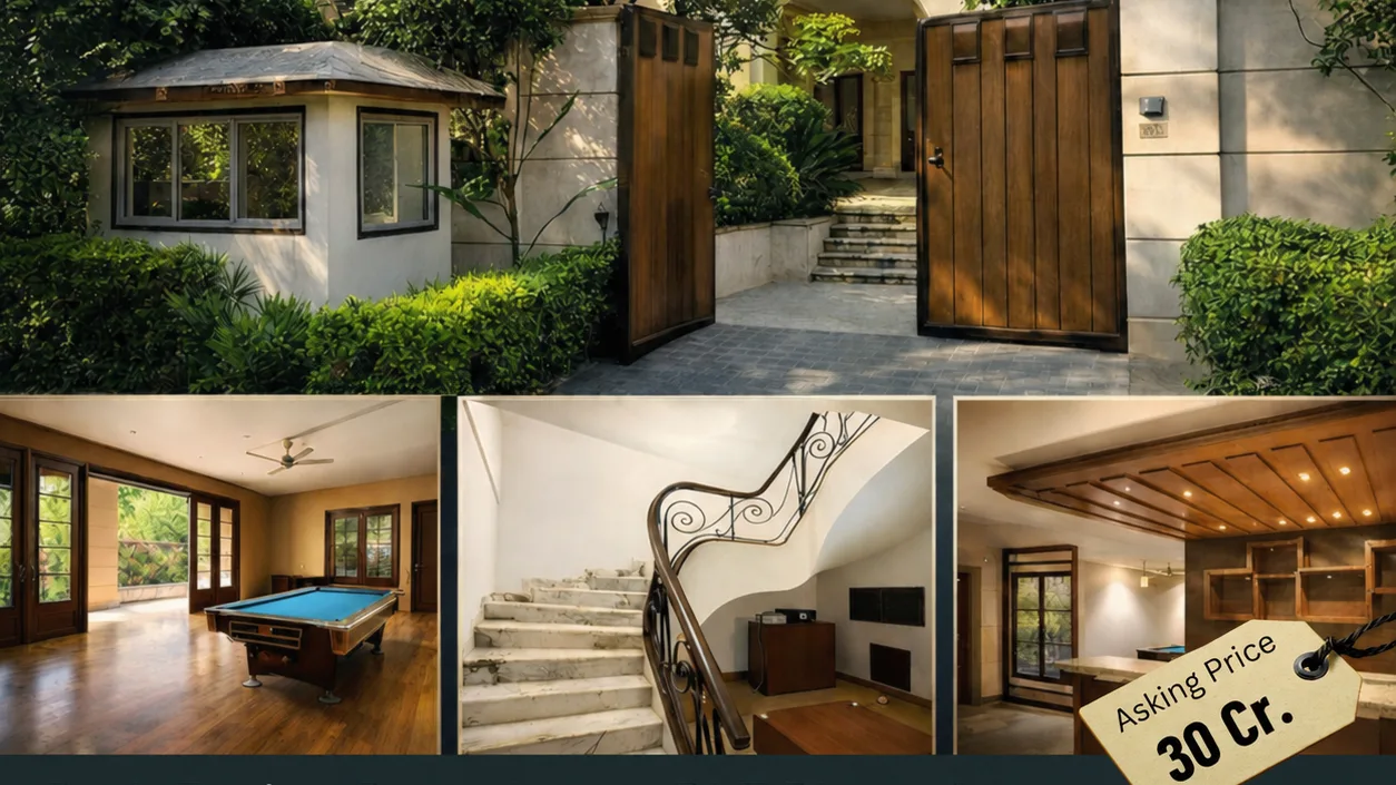 Park facing bungalow at DLF phase 1